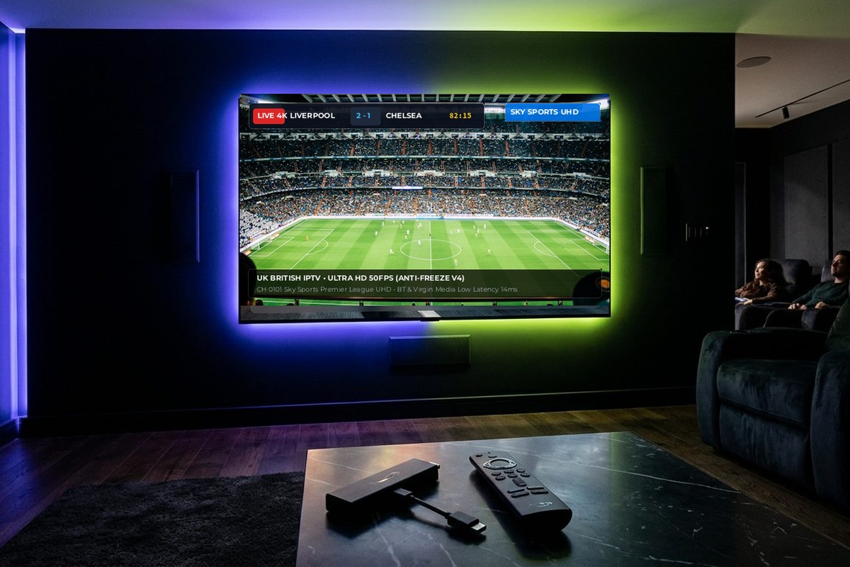 Smart TV and Home Cinema Streaming Setup