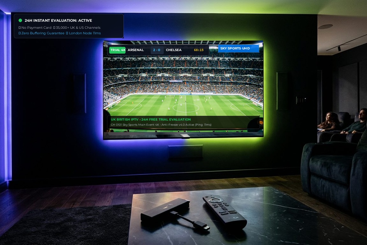 Live 24-Hour Evaluation Streaming Broadcast on Smart TV